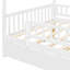 Structure de lit de style moderne, lit en bois avec lit gigogne pour chambre à coucher-992705020-992705023
