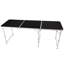 6Ft Aluminum Alloy Folding Table Black