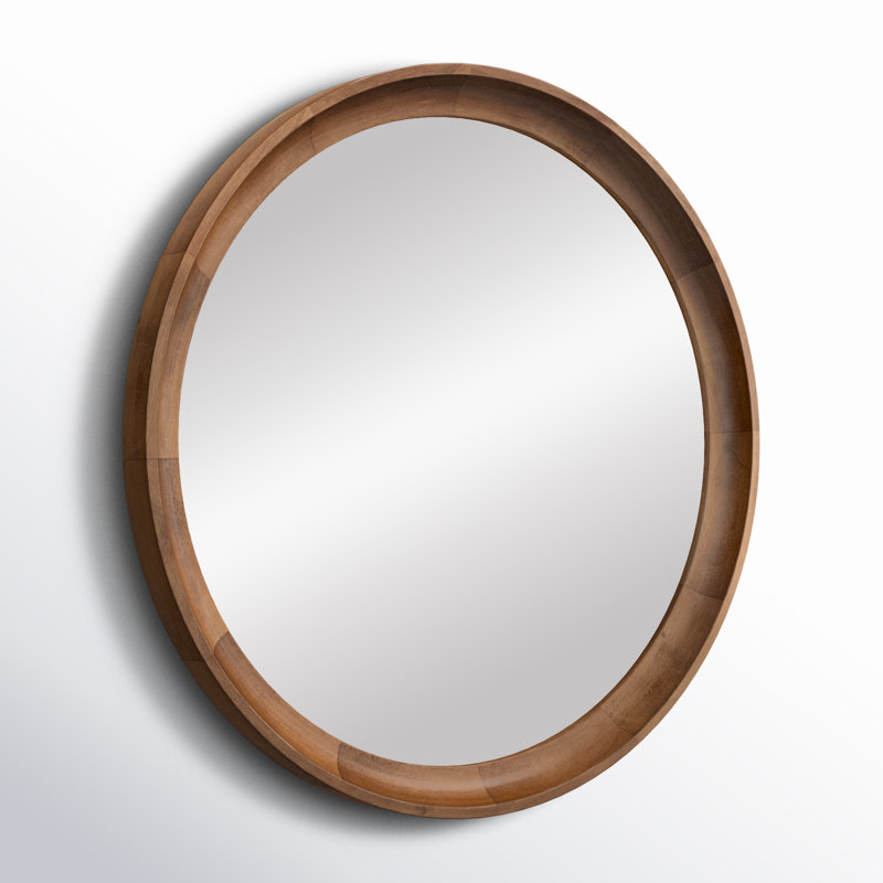 Miroir Zoie, Naturel, 24 po x 24 po