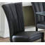 Fauteuil rembourré en similicuir