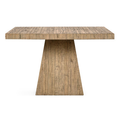 Clarendon 48" Solid Wood Pedestal Dining Table