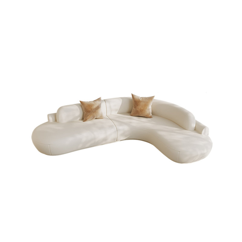 Canapé d'angle en L 94,49 po, H 27,56 po x l 94,49 po x P 35,43 po