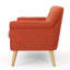 Causeuse pour la maison, orange