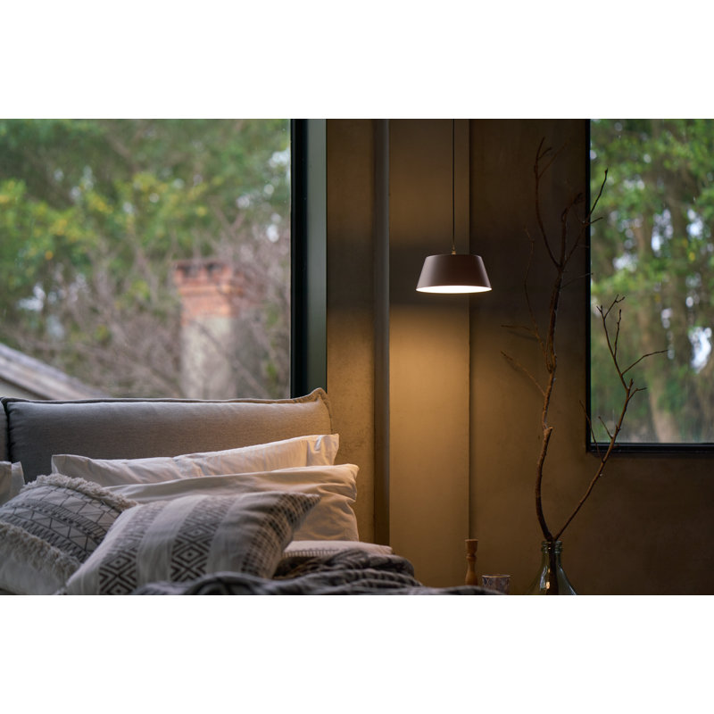 Luminaire suspendu simple OLO XL, Cacao