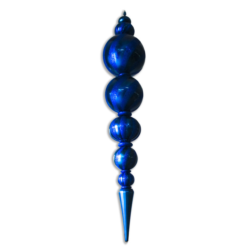 Ornement faîteau géant, Bleu