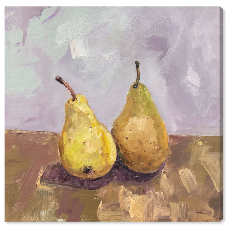 Fruity Impressions Canvas Food & Beverages Print by Oliver Gal, Black Frame, 12 x 12, Canvas Unframed, 20"H x 20"W
