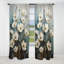 Blanc Buttercups On Beige Simplicity IV - rideau occultant floral Buttercups - 1 panneau-1973644340