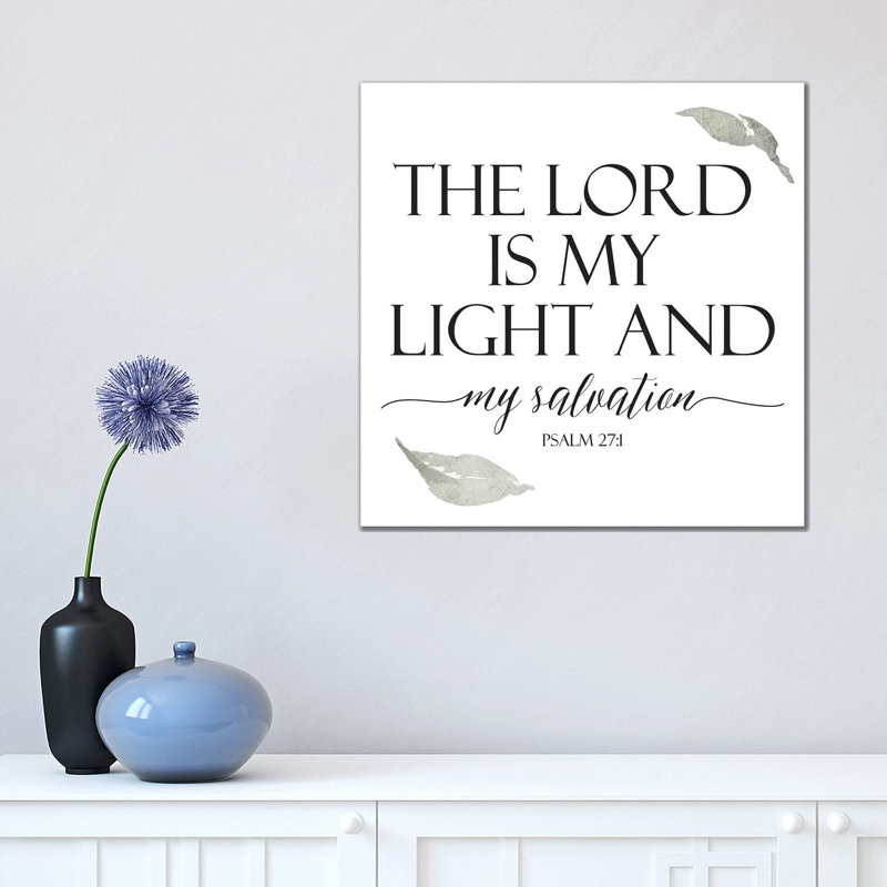 My Salvation by Mlli Villa - Print on Canvas, Wrapped Canvas, 45.72cm H x 45.72cm W x 1.91cm D