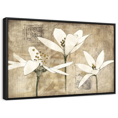 «Pencil Floral III Wall Art»