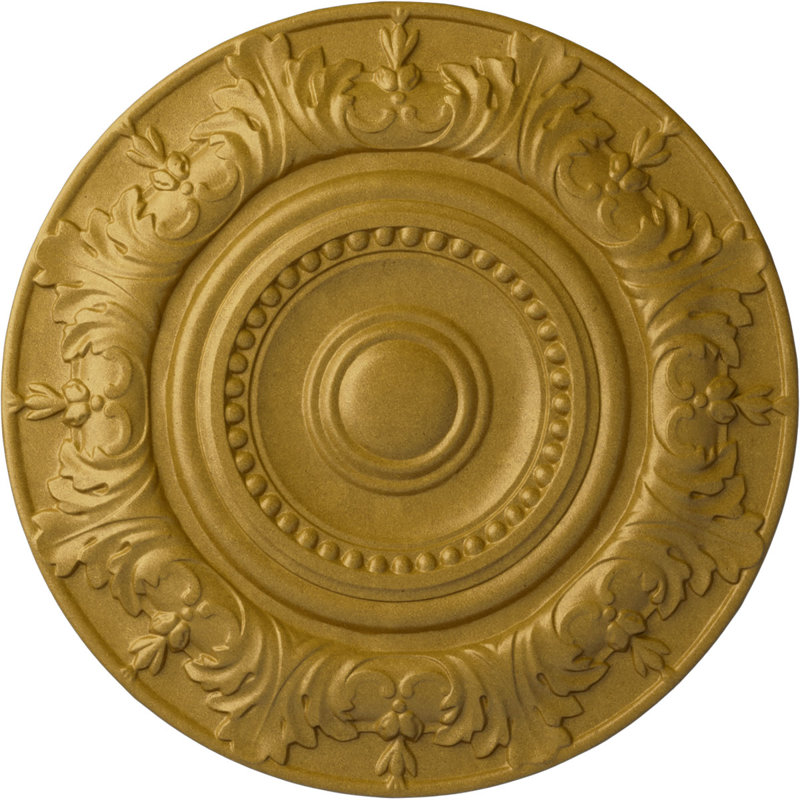 20 médaillons de plafond Biddix de diamètre extérieur de 7/8 po x P 1 1/4 po (convient aux auvents jusqu'à 7 1/2 po)