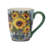 Sunflower Bouquet Set Of 4 Mug 14 Oz. 4 Asst.