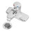 Scot Centerset and Mounting / Installation Required Single Bathroom Faucet with Drain Assembly