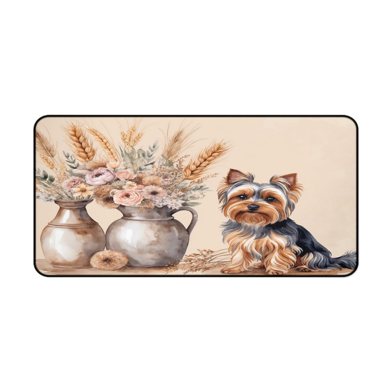 Polyester Desk Pad, 14.4x12.1