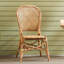 Chaise d'appoint en bois Lamont