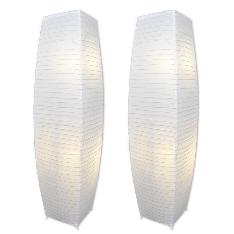 Lydell 50 " Torchiere Floor Lamp Set