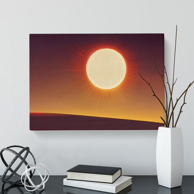 Harmonious Sunset - Wrapped Canvas