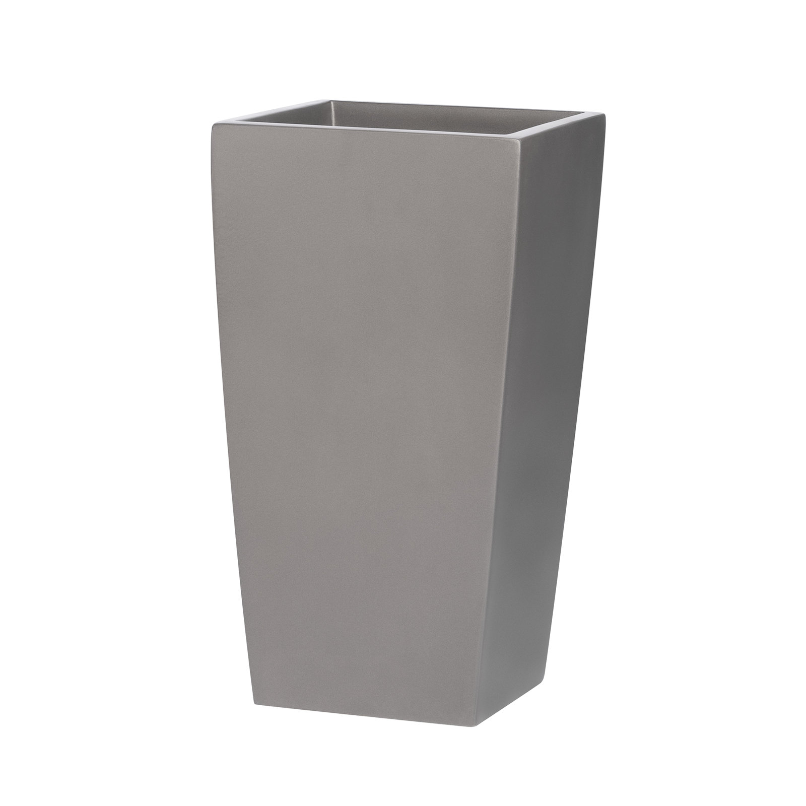 Hornell Pot Planter, 22.5" H x 12" W x 12" D, Gray