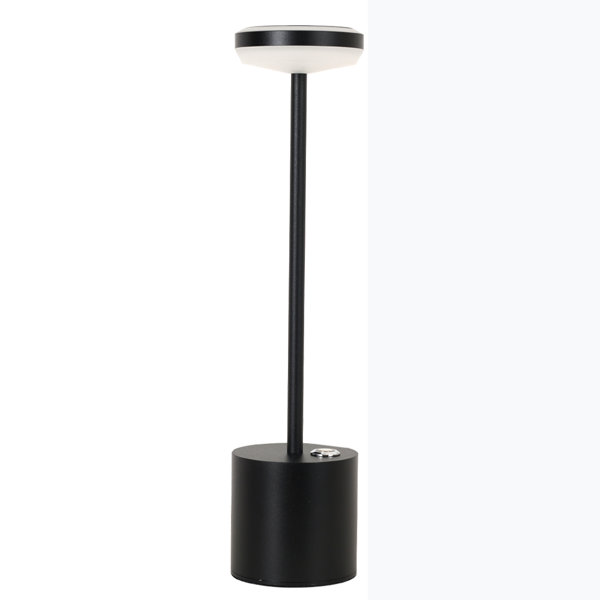 LED Desk Lamp Cordless Table Light, Rechargeable Battery Powered 3 Levels  Brightness Dimmable for Portable Outdoor Hotel Restaurant Dining Study Desk