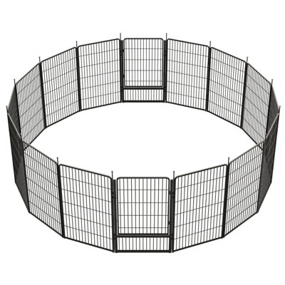 Multi-sized Metal Dog Exercise Pen Panels with 1 Doors