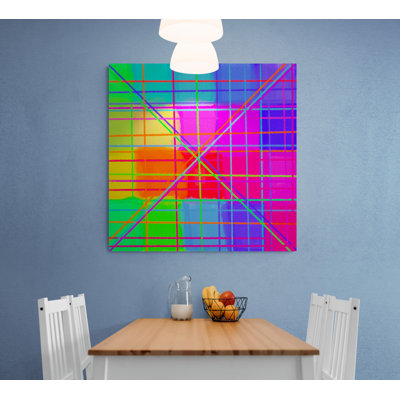 Pump Up The Awesome Unframed Canvas Wall Art 30x30" by Catherine Newman