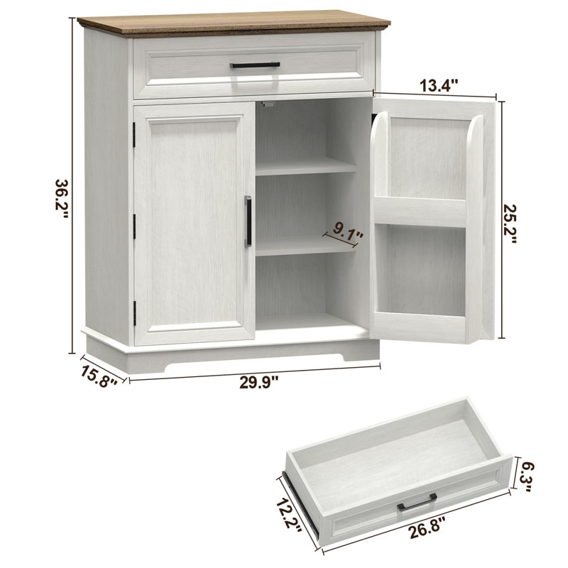 Armoire autoportante, White