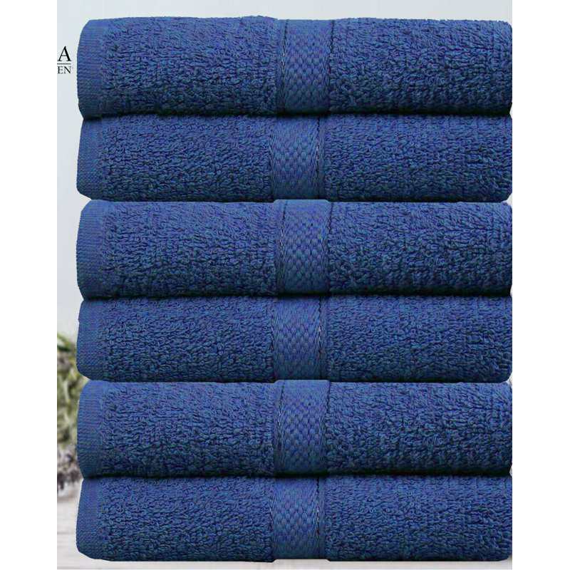 Dezyre Supper Soft Hand Towel, Royal