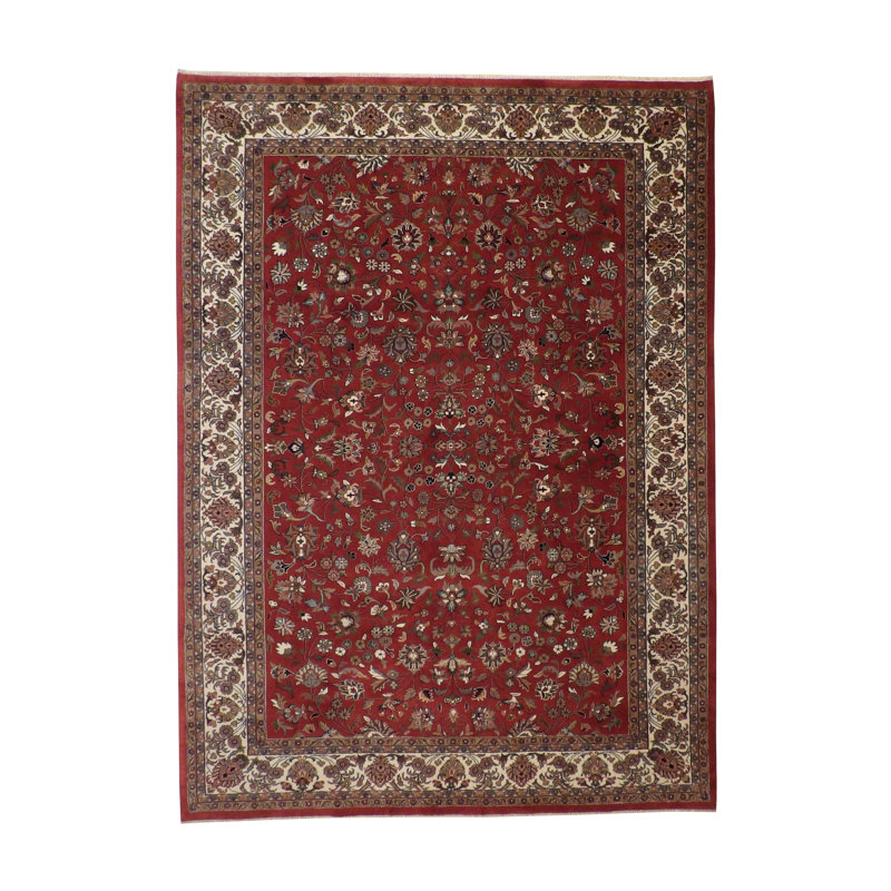 Tapis unique 8,2 x 11,3 Shellenbarger - rouge