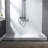 48" W x 32" D Solid Surface Single Threshold Shower Pan Base with Drain Assembly & Drain Cover Included, Non-Slip-36500019-65273931