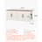 Cat Litter Box Enclosure 28.35" x 21.65" x 7.48" Particle Board 1 Piece Cat Litter Box Enclosure Brown and White Cabinet