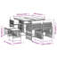 Patio Dining Set with-1206785104-1206785108