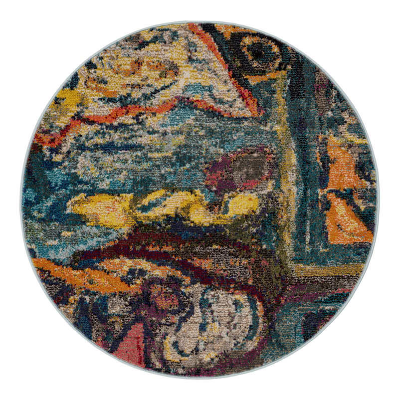 Tapis Wrought Studio Ansela, Rond 3 pi 3 po