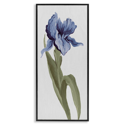 «Blooming Blue Iris», estampe numérique par Elizabeth Medley