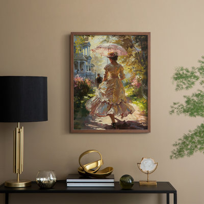 «WOMEN Series DCC XXVII», reproduction encadrée - bois massif