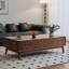 Table basse moderne en bois massif rectangulaire-930718999