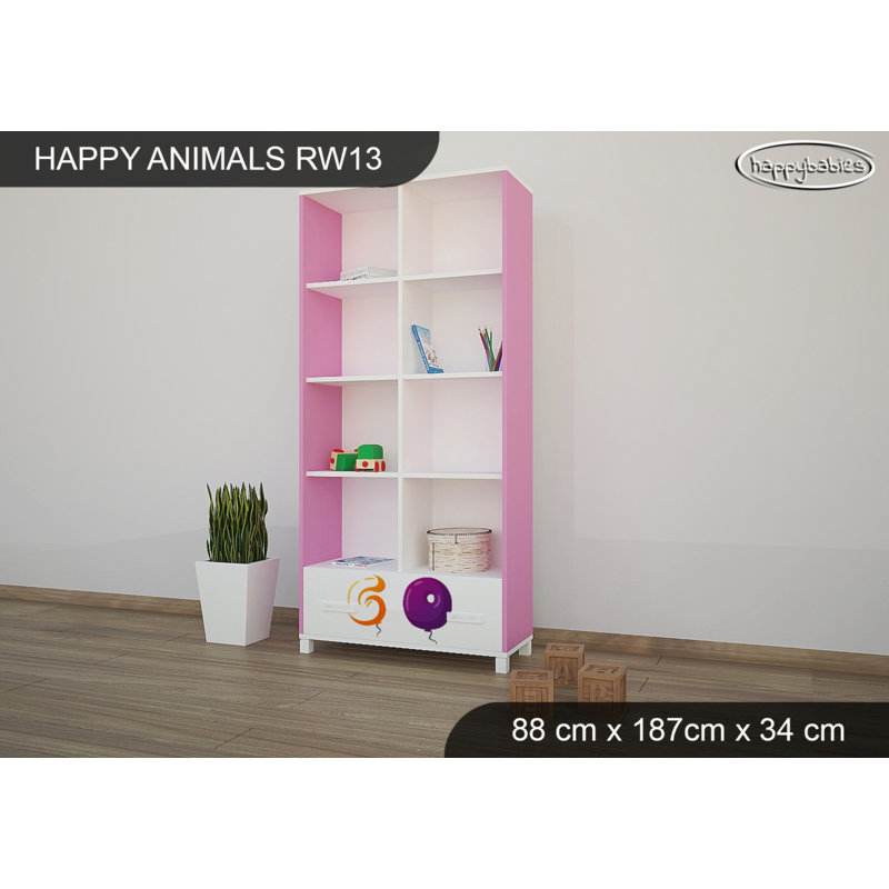187cm H X 88cm W Animals Kids Cube, Pink