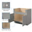 Armoire de base pour évier de cuisine prête à assembler-125877364-125877360