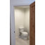 Grande armoire d'angle 67 po avec porte en rotin faite à la main-1746866624