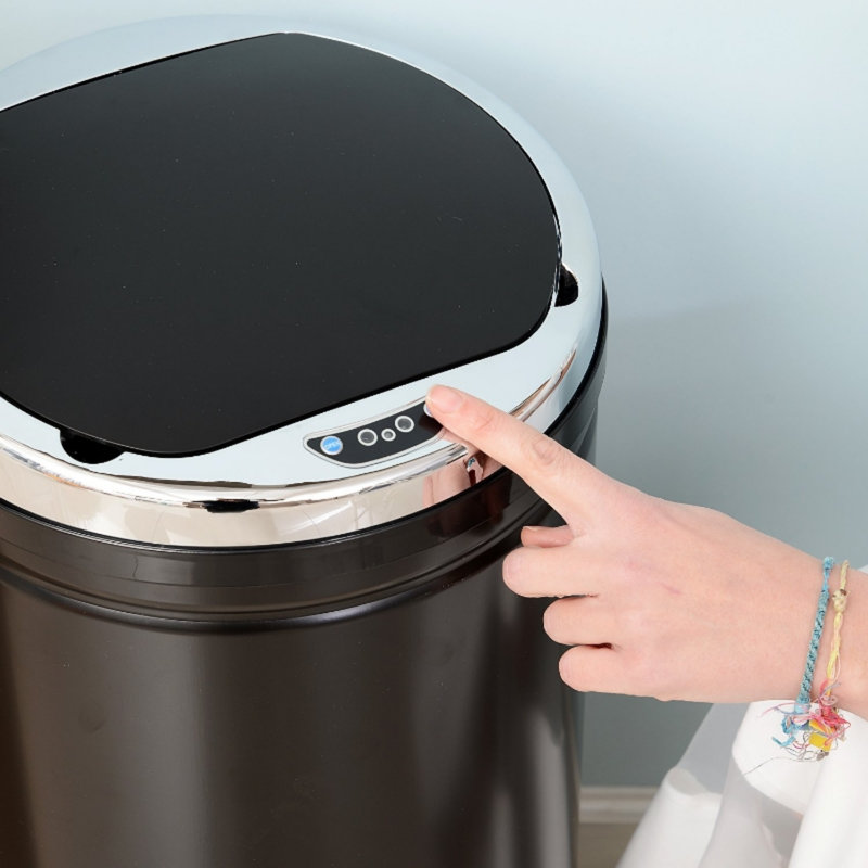 Stainless Steel Kitchen Trash Can