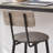 Bar Table Set With 2 Bar Stools PU Soft Seat With Backrest