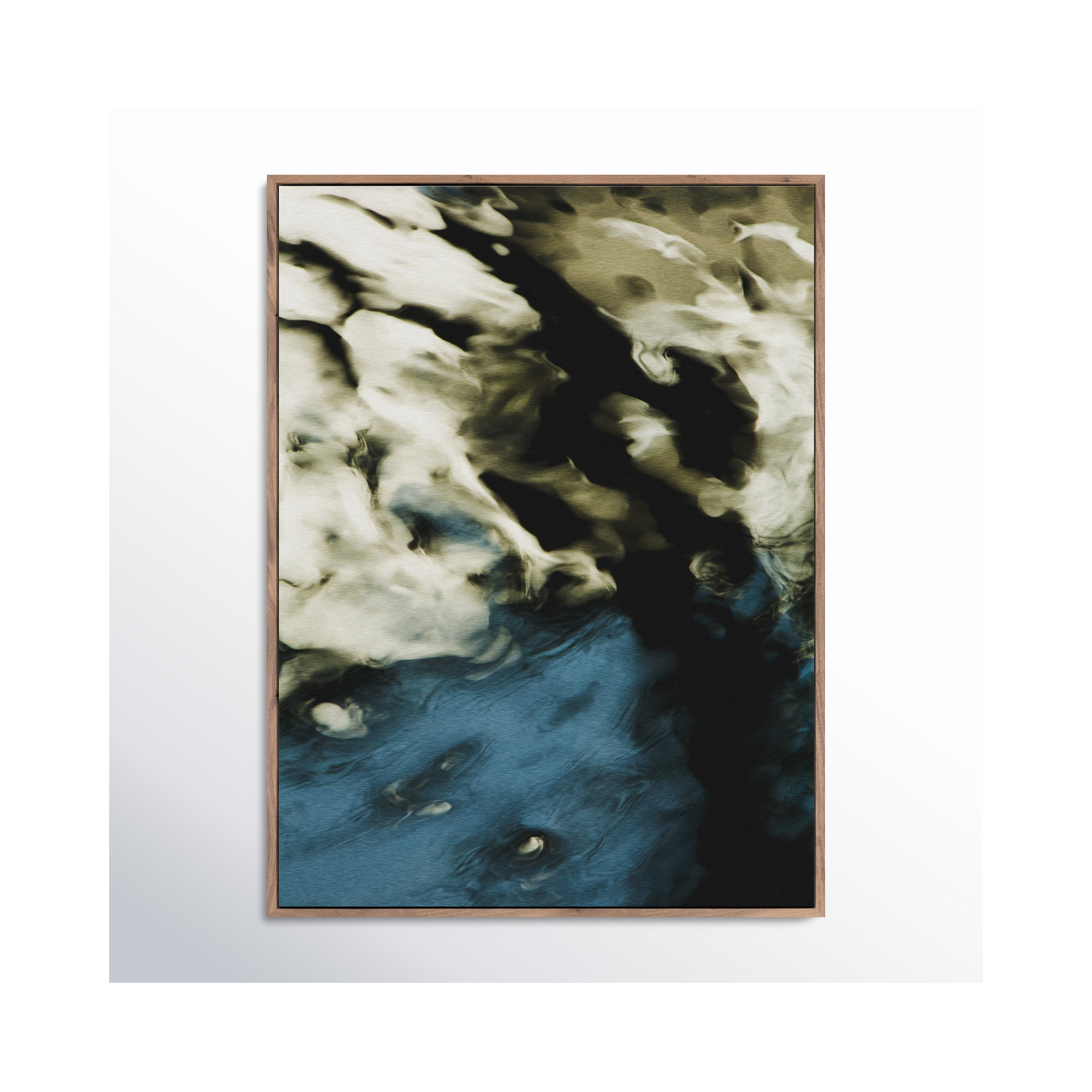 Phoenix Rising by Geoffrey Baris, Dark Brown Framed, 48" H x 36" W x 2" D