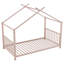 Lit plateforme simple en métal-287510665