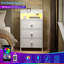 Sereena 3 Drawer Bedside Table-1918262751