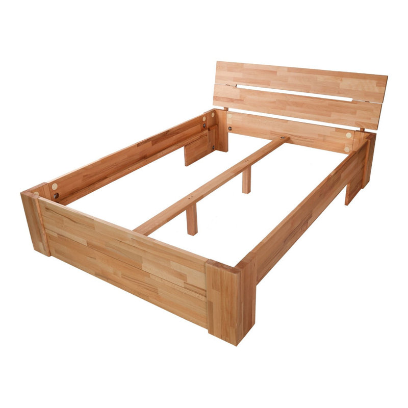 Wooden bed Elsa, European Double (140 x 200cm)
