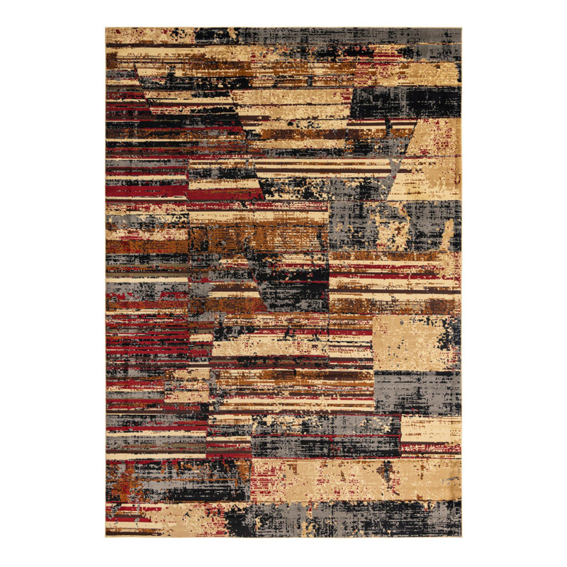 Knowle Geometric Indoor Rug, Rectangle 10' x 14'1"