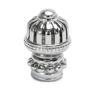 Cricket Cage bouton rond moyen avec base perlée
