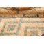 Tapis oriental géométrique marocain noué à la main 4 x 6