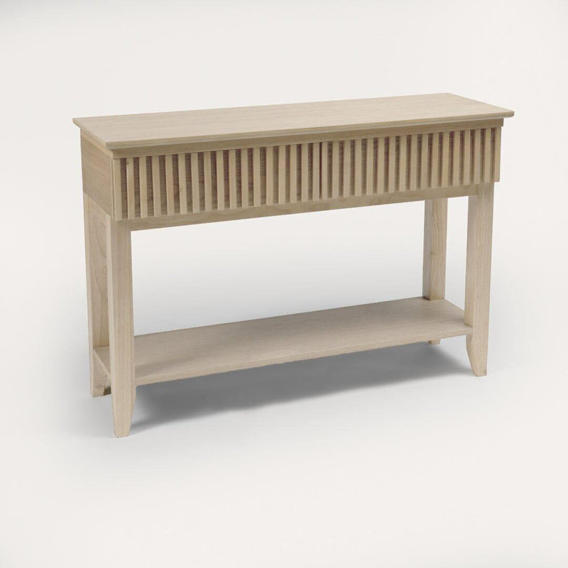 Hopley 110cm Console Table, Cream