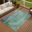 Tapis abstrait intérieur / extérieur lavable à la machine Emelia ACN2308-1636158628