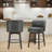 Chilmark Upholstered Swivel Counter & Barstool-112983110