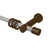 Chrome/Walnut Lacquered